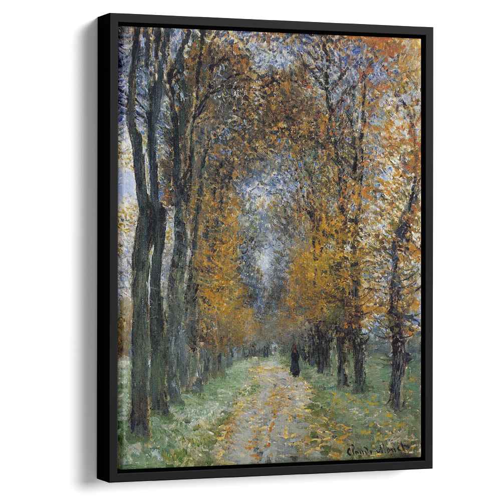 The Avenue 1878 by Claude Monet by Claude Monet - Impressionist canvas print