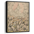 The Casting of the Rebel Angels into Hell 1808 by William Blake by William Blake - Oil Painting canvas print