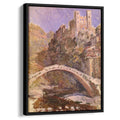 The Castle of Dolceacqua 1884 by Claude Monet by Claude Monet - Impressionist canvas print
