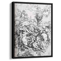 The Conversion Of St. Paul 1495 by Albrecht Durer by Albrecht Durer - Renaissance canvas print