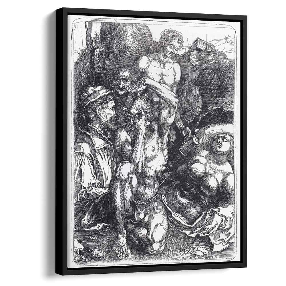 The Desperate Man 1515 by Albrecht Durer by Albrecht Durer - Renaissance canvas print