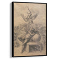The Dream of Human Life 1533 by Michelangelo by Michelangelo - Oil Painting canvas print