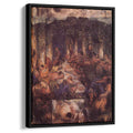 The Feast 1867 by Paul Cezanne by Paul Cezanne - Post-Impressionist canvas print