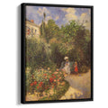 The Garden at Pontoise 1877 by Camille Pissarro by Camille Pissarro - Impressionist canvas print