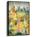 The Garden of Earthly Delights detail 1500 by Hieronymus Bosch by Hieronymus Bosch - Northern Renaissance canvas print