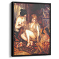 The Harem Parisian Women Dressed as Algerians 1872 by Pierre-Auguste Renoir by Pierre-Auguste Renoir - Impressionist canvas print