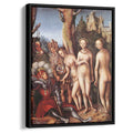 The Judgment of Paris 1514 by Lucas Cranach the Elder by Lucas Cranach the Elder - Renaissance canvas print