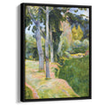 The large tree 1889 by Paul Gauguin by Paul Gauguin - Post-Impressionist canvas print