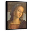 The Madonna between St. John the Baptist and St. Sebastian detail 1 1493 by Pietro Perugino by Pietro Perugino - Oil Painting canvas print