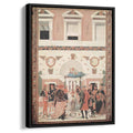 The Miracles of San Bernardino. The Healing of the blind and deaf Riccardo Micuzio 1473 by Pietro Perugino by Pietro Perugino - Oil Painting canvas print