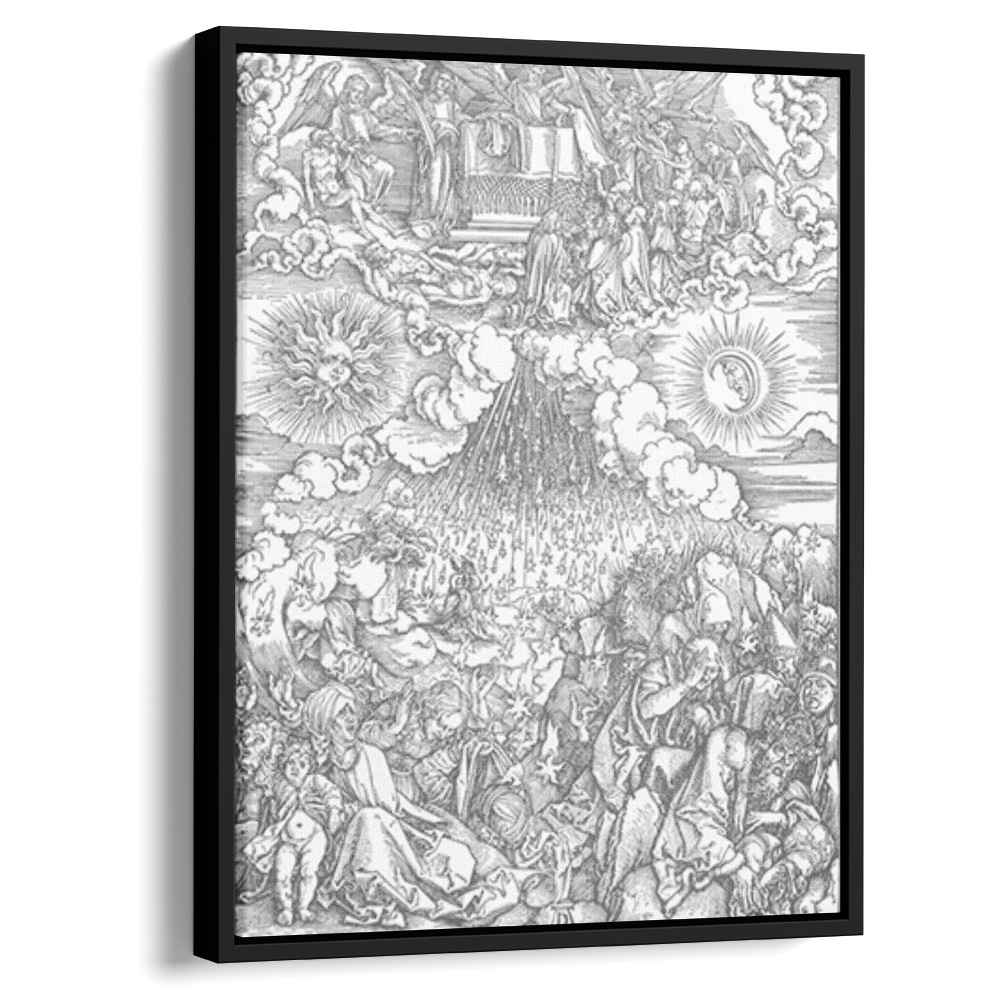 The Opening of the Fifth and Sixth Seals 1511 by Albrecht Durer by Albrecht Durer - Renaissance canvas print