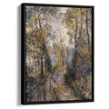 The Path through the Forest 1871 by Pierre-Auguste Renoir by Pierre-Auguste Renoir - Impressionist canvas print