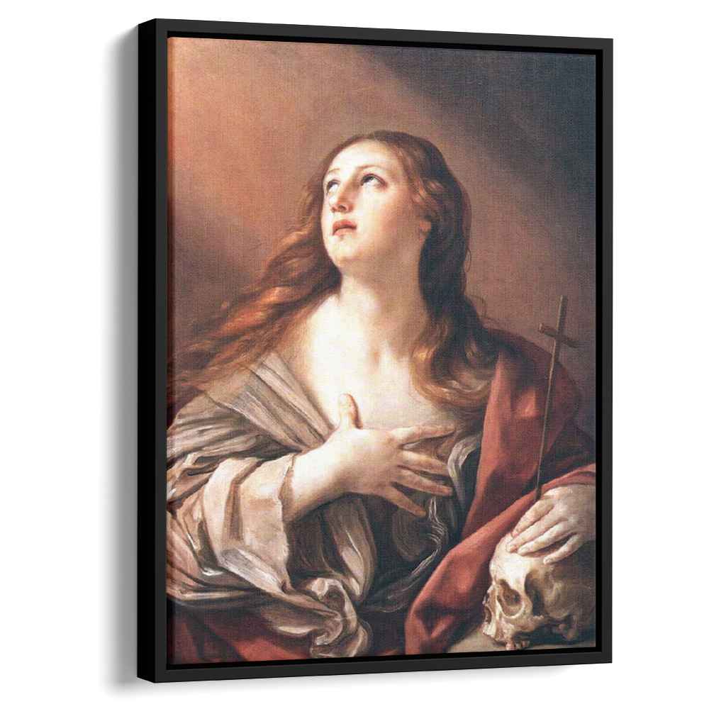 The Penitent Magdalene 1635 by Guido Reni by Guido Reni - Oil Painting canvas print