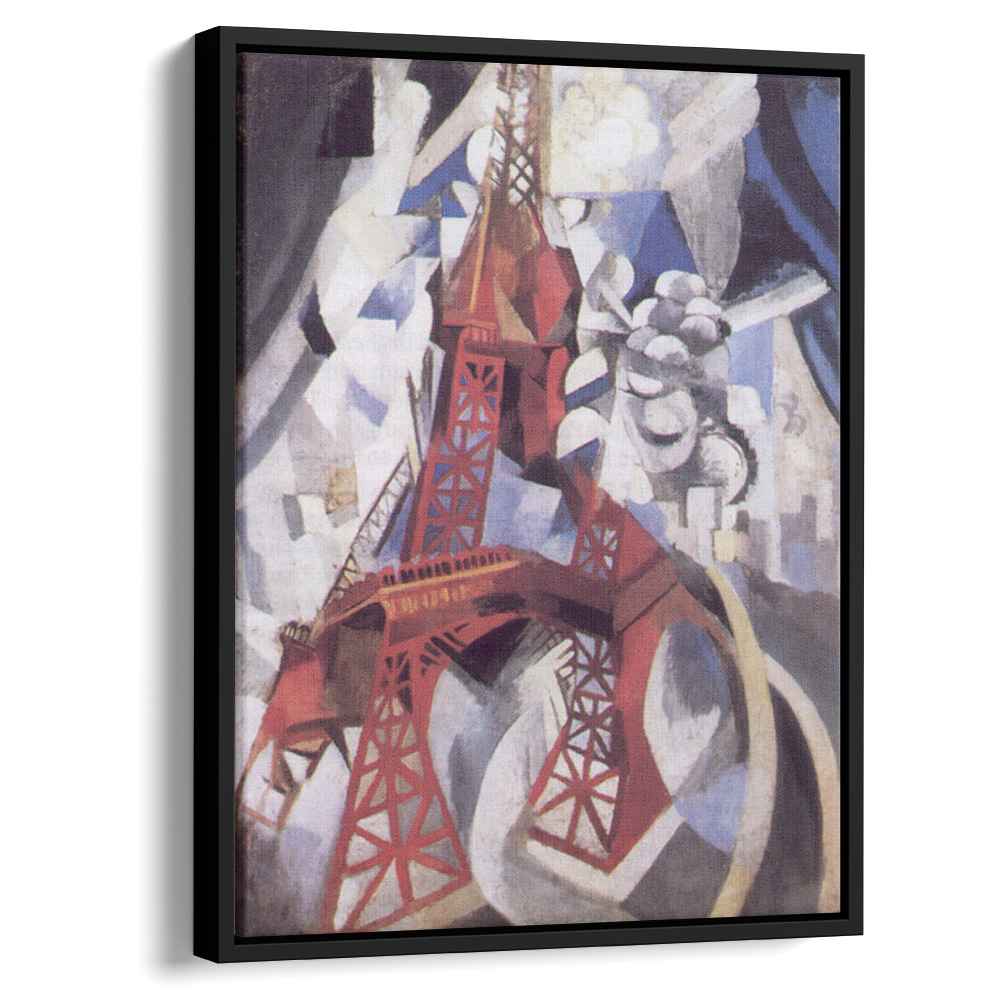 The Red Tower 1911 by Robert Delaunay by Robert Delaunay - Oil Painting canvas print