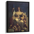 The Republic 1848 by Honore Daumier by Honore Daumier - Realist canvas print