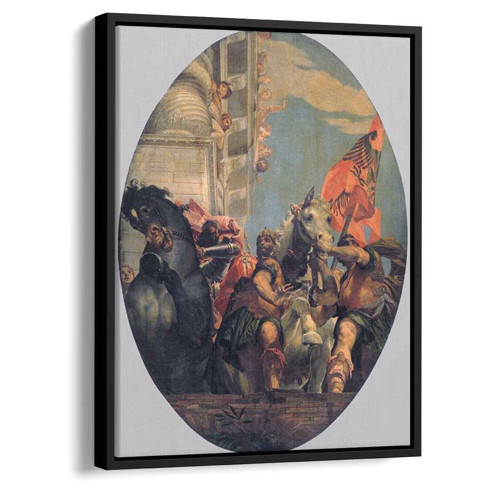 The Triumph of Mordecai 1556 by Paolo Veronese by Paolo Veronese - Oil Painting canvas print