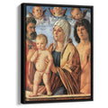 The Virgin and Child with St. Peter and St. Sebastian 1487 by Giovanni Bellini by Giovanni Bellini - Renaissance canvas print