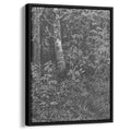 Thicket 1879 by Ivan Shishkin by Ivan Shishkin - Russian Realist canvas print
