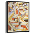 Transparent in perspective Grooved 1921 by Paul Klee by Paul Klee - Abstract canvas print