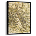 Tree with Ivy in the Asylum Garden 1889 by Vincent van Gogh by Vincent van Gogh - Post-Impressionist canvas print