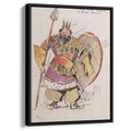 Tsar Dadon military 1909 by Konstantin Korovin by Konstantin Korovin - Impressionist canvas print