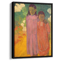 Two sisters 1892 by Paul Gauguin by Paul Gauguin - Post-Impressionist canvas print
