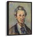 Victor Chocquet 1882 by Paul Cezanne by Paul Cezanne - Post-Impressionist canvas print