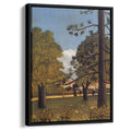 View of Parc de Montsouris 1895 by Henri Rousseau by Henri Rousseau - Naive Art canvas print