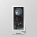 Ascent of the Blessed  Bosch  Art Print by Without A Frame - Oil Painting canvas print