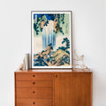 Cascade de Yoro Poster by Moryarty - Oil Painting canvas print