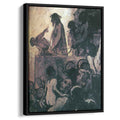 We want Barabbas Ecce Homo 1852 by Honore Daumier by Honore Daumier - Realist canvas print