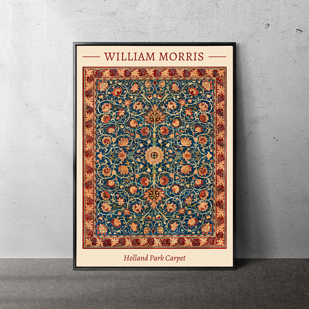 Holland Park Carpet Poster by Moryarty - Oil Painting canvas print