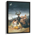 Witches Sabbath 1789 by Francisco Goya by Francisco Goya - Romantic canvas print